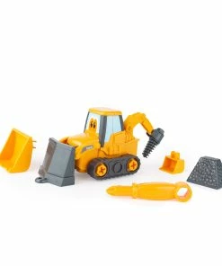 TOMY JOHN DEERE KIDS BUILD-A-BUDDY BACKHOE LOADER