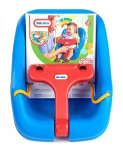 LITTLE TIKES 2-IN-1 SNUG 'N SECURE SWING BLUE