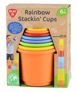 PLAYGO TOYS ENT LTD PLAYGO TOYS ENT. LTD. BIO RAINBOW STACKIN CUPS