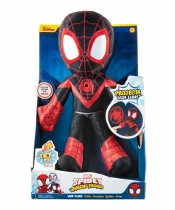 Spidey And His Amazing Friends SPIDEY N FRIENDS WEB FLASH FEATURE PLUSH - MILES MORALES
